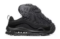 nike air max 97 futura chaussures et baskets triple black fb4496-002